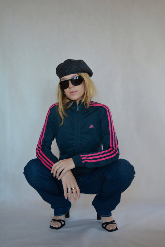 Adidas cipzáros pulóver