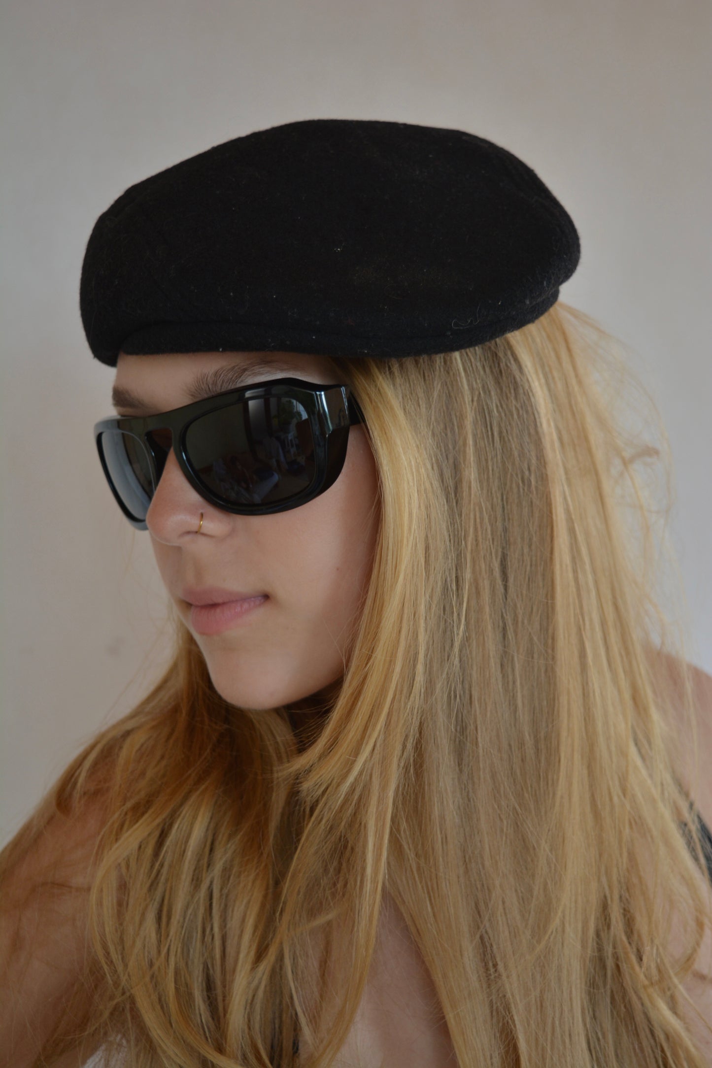 Fekete francia sapka