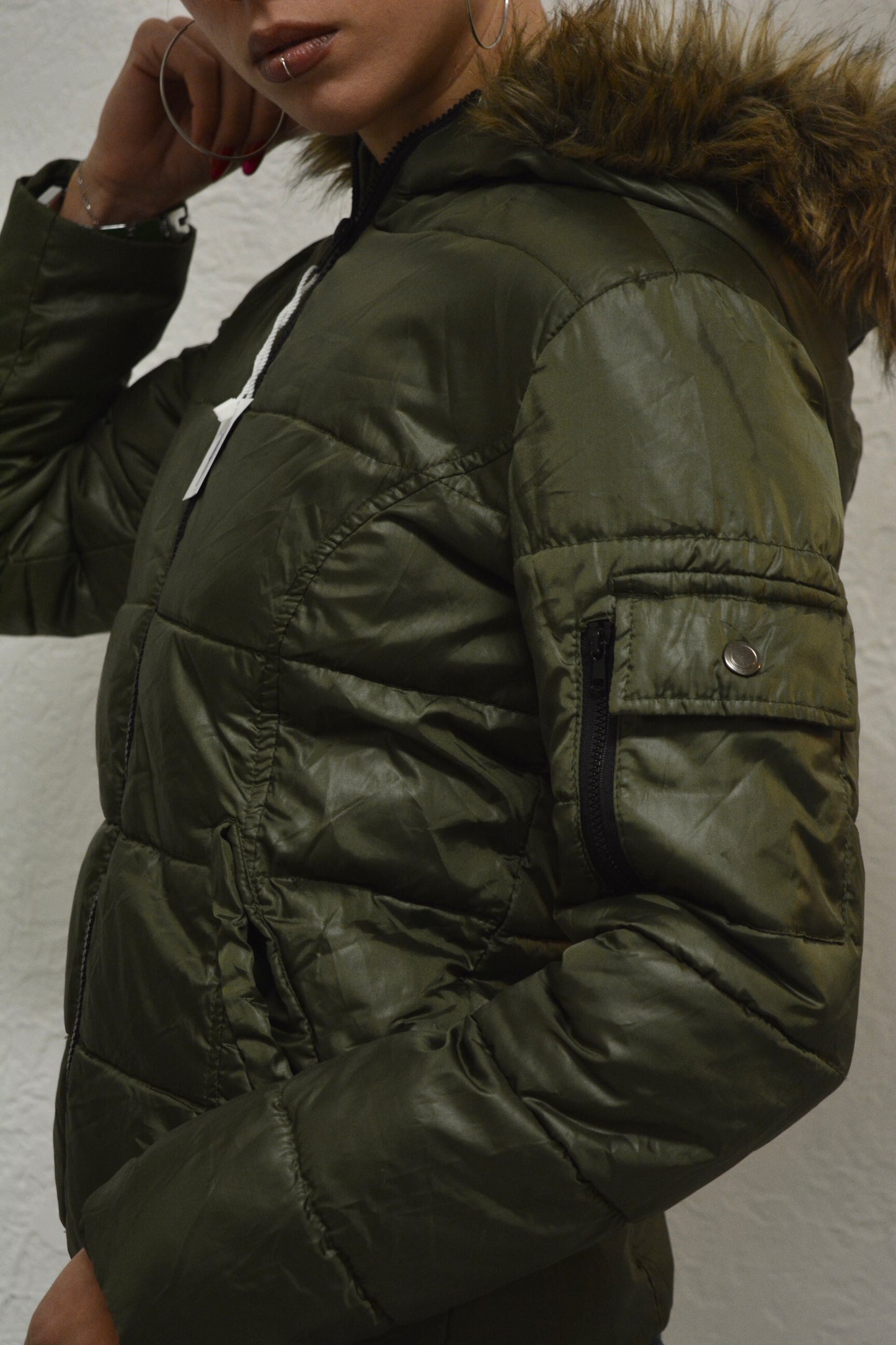 Kapucnis puffer dzseki